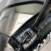 BALENCIAGA GRAFFITI HOURGLASS SMALL LOGO PRINTED BAG 5935461 SIZE 23 CM - 2