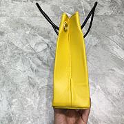 BALENCIAGA SHOPPING XXS TOTE BAG YELLOW 597858 SIZE 19 x 8 x 21.5 CM - 3