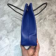 BALENCIAGA SHOPPING XXS TOTE BAG BLUE 597858 SIZE 19 x 8 x 21.5 CM - 5