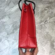 BALENCIAGA SHOPPING XXS TOTE BAG RED 597858 SIZE 19 x 8 x 21.5 CM - 5