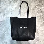 BALENCIAGA EVERYDAY XS TOTE BAG IN BLACK 551810 SIZE 24.5 CM - 6