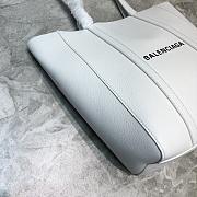 BALENCIAGA EVERYDAY XS TOTE BAG IN WHITE 551810 SIZE 24.5 CM - 2
