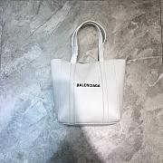 BALENCIAGA EVERYDAY XXS TOTE BAG IN WHITE 551815 SIZE 19 CM - 5