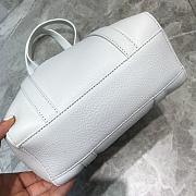 BALENCIAGA EVERYDAY XXS TOTE BAG IN WHITE 551815 SIZE 19 CM - 3