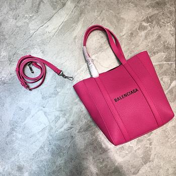 BALENCIAGA EVERYDAY XXS TOTE BAG IN PINK 551815 SIZE 19 CM