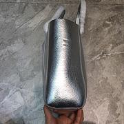 BALENCIAGA EVERYDAY XXS TOTE BAG IN SILVER 551815 SIZE 19 CM - 4