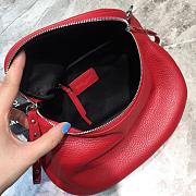 BALENCIAGA EVERYDAY STRAP CROSSBODY BAG RED SIZE 24 CM - 5