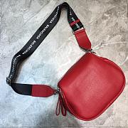 BALENCIAGA EVERYDAY STRAP CROSSBODY BAG RED SIZE 24 CM - 3