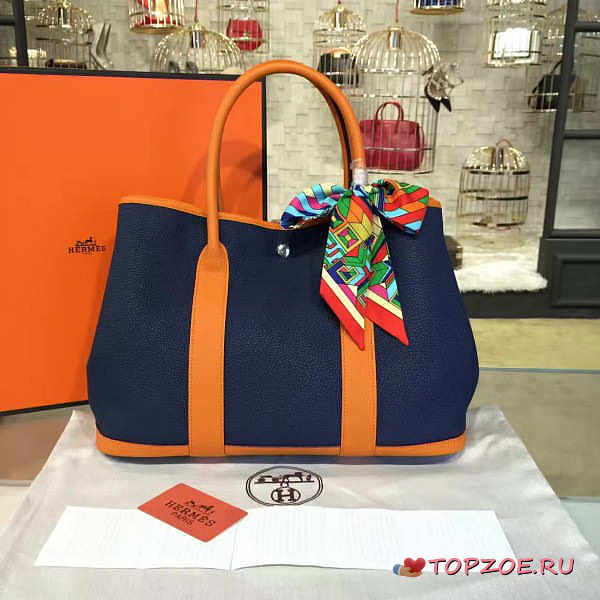 HERMES LEATHER GARDEN PARTY 01 - 1