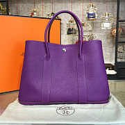 HERMES LEATHER GARDEN PARTY 02 - 3