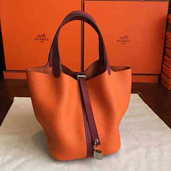 HERMES LEATHER PICOTIN LOCK 10