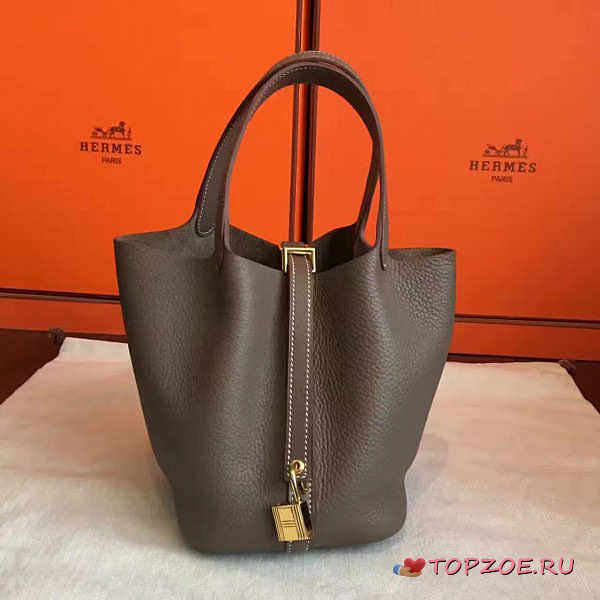 HERMES LEATHER PICOTIN LOCK 12 - 1