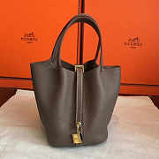 HERMES LEATHER PICOTIN LOCK 12 - 1