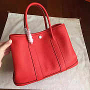HERMES LEATHER GARDEN PARTY 07 - 3