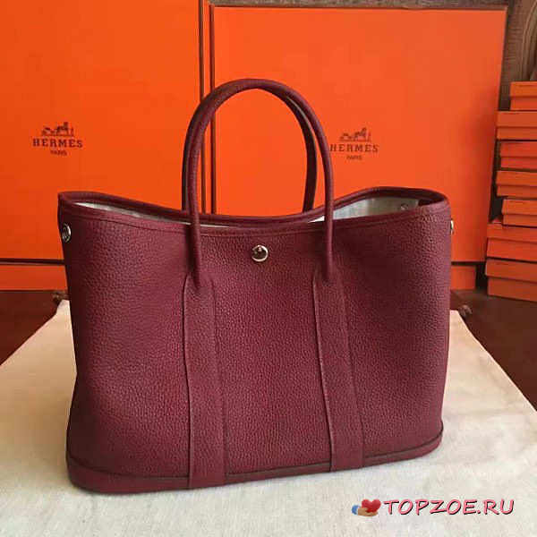HERMES LEATHER GARDEN PARTY 09 - 1