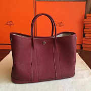 HERMES LEATHER GARDEN PARTY 09 - 1