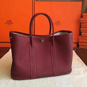 HERMES LEATHER GARDEN PARTY 09