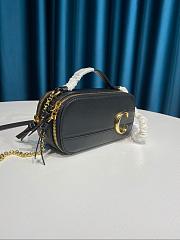 CHLOE C MINI VANITY BAG BLACK S225 SIZE 19 CM - 2