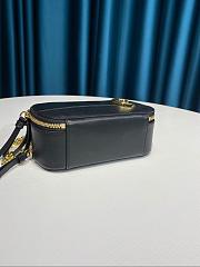 CHLOE C MINI VANITY BAG BLACK S225 SIZE 19 CM - 4