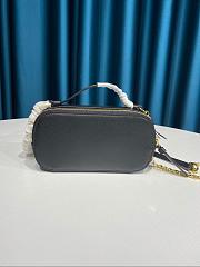 CHLOE C MINI VANITY BAG BLACK S225 SIZE 19 CM - 3