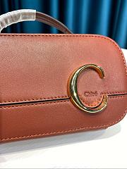 CHLOE C MINI VANITY BAG BROWN S225 SIZE 19 CM - 2