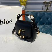 CHLOE MINI C BAG BLACK S193 SIZE 16.5 CM - 6