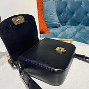 CHLOE MINI C BAG BLACK S193 SIZE 16.5 CM - 4