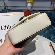 CHLOE MINI C BAG WHITE S193 SIZE 16.5 CM - 3
