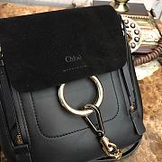 CHLOE MINI FAYE BACKPACK BLACK S232 SIZE 16.5 CM - 5