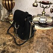 CHLOE MINI FAYE BACKPACK BLACK S232 SIZE 16.5 CM - 2