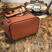 CHLOE MINI FAYE BACKPACK BROWN S232 SIZE 16.5 CM - 4