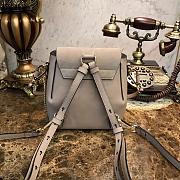  CHLOE MINI FAYE BACKPACK GRAY S232 SIZE 16.5 CM - 4