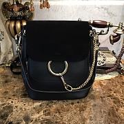 CHLOE FAYE BACKPACK BLACK S1192 SIZE 21.5 CM - 1