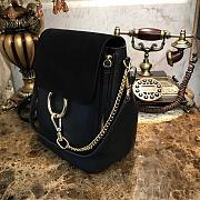 CHLOE FAYE BACKPACK BLACK S1192 SIZE 21.5 CM - 4