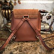 CHLOE FAYE BACKPACK BROWN S1192 SIZE 21.5 CM - 2