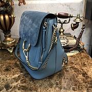 CHLOE FAYE BACKPACK LIGHT BLUE S1192 SIZE 21.5 CM - 5