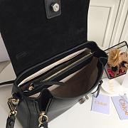 CHLOE FAYE DAY BAG BLACK S322 SIZE 28 CM - 4