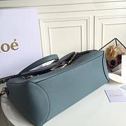 CHLOE FAYE DAY BAG LIGHT BLUE S322 SIZE 28 CM - 5