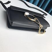 CHLOE FAYE SMALL SHOULDER BAG BLACK S127 SIZE 24 CM - 4