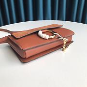 CHLOE FAYE SMALL SHOULDER BAG BROWN S127 SIZE 24 CM - 6