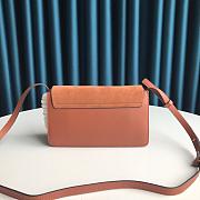 CHLOE FAYE SMALL SHOULDER BAG BROWN S127 SIZE 24 CM - 5