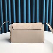 CHLOE FAYE SMALL SHOULDER BAG GRAY S127 SIZE 24 CM - 3