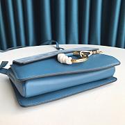 CHLOE FAYE SMALL SHOULDER BAG LIGHT BLUE S127 SIZE 24 CM - 6