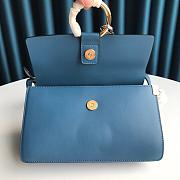 CHLOE FAYE SMALL SHOULDER BAG LIGHT BLUE S127 SIZE 24 CM - 4