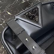 BOTTEGA VENETA POINT BAG BLACK 652446 SIZE 35 CM - 5