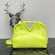 BOTTEGA VENETA POINT BAG LEMON 652446 SIZE 35 CM - 1