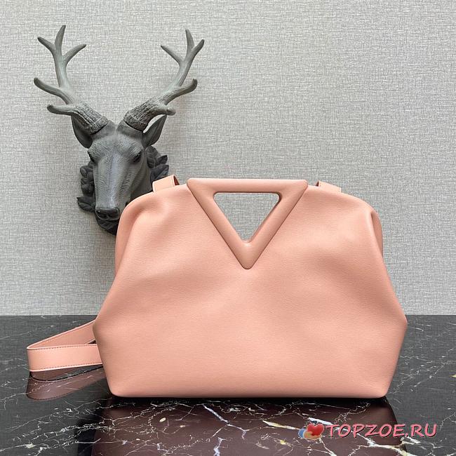 BOTTEGA VENETA POINT BAG PEACHY 652446 SIZE 35 CM - 1