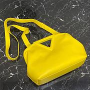 BOTTEGA VENETA POINT BAG YELLOW 652446 SIZE 35 CM - 6