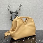 BOTTEGA VENETA POINT BAG BEIGE 652446 SIZE 35 CM - 6