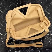BOTTEGA VENETA POINT BAG BEIGE 652446 SIZE 35 CM - 3